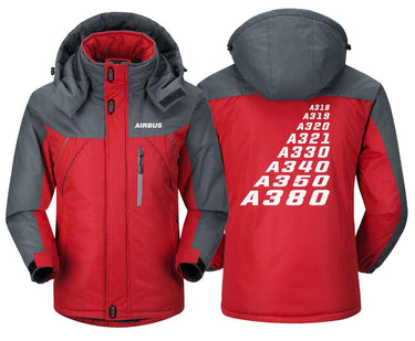 AIRBUS FAMILY DESIGNED WINDBREAKER THE AV8R